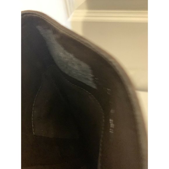 ANTONIO MELANI BOOTS BROWN LEATHER ZIPPER SIZE 7.5 M US WOMEN'S - Picture 10 of 12